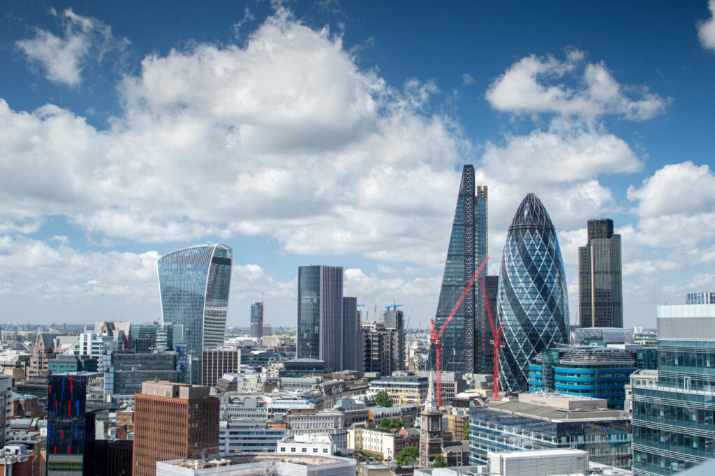 London skyline Momenta