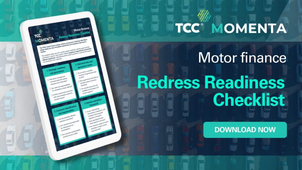 Motor finance checklist download Momenta